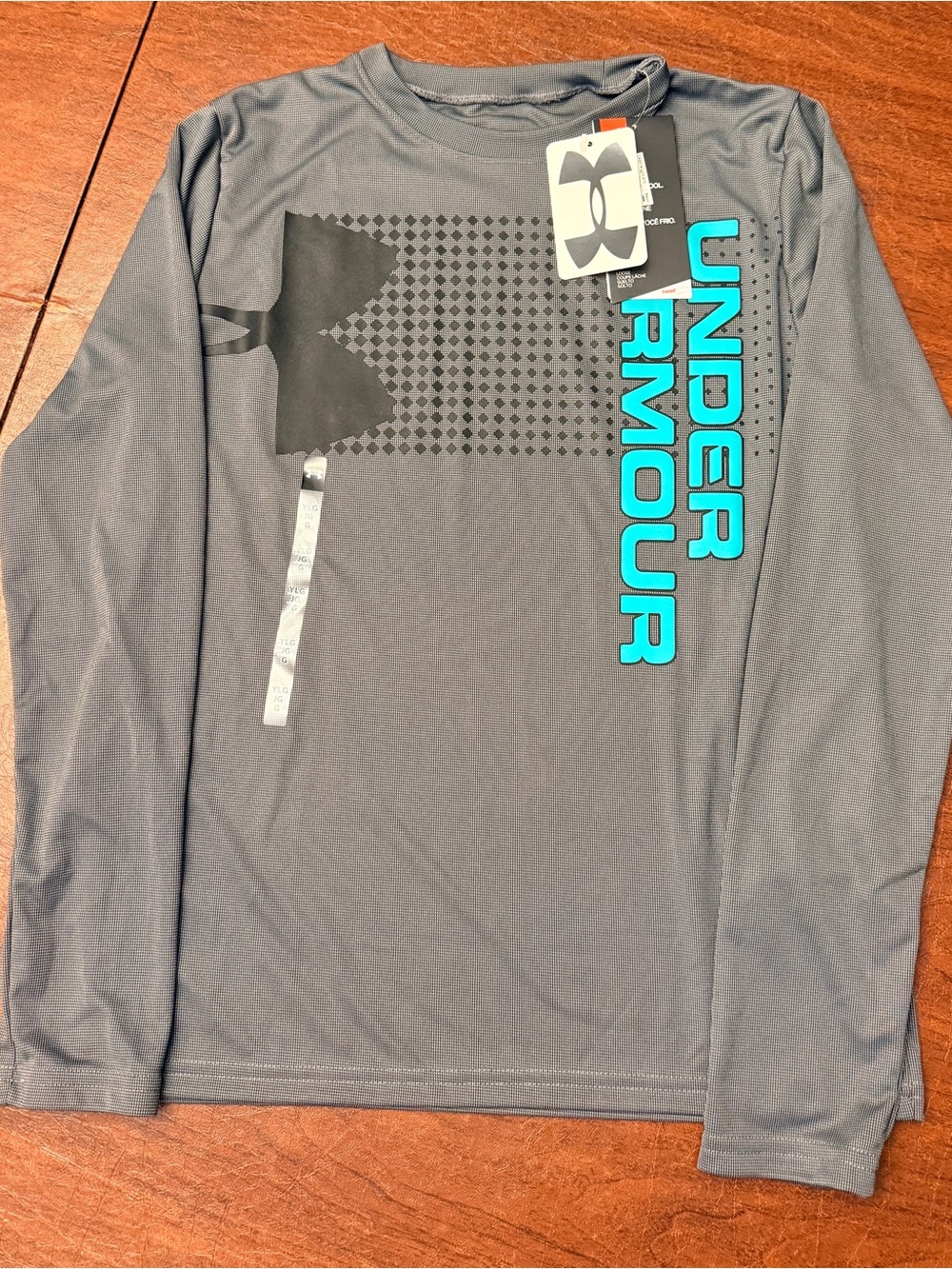 Under Armour Gray Long-Sleeve Performance Tee